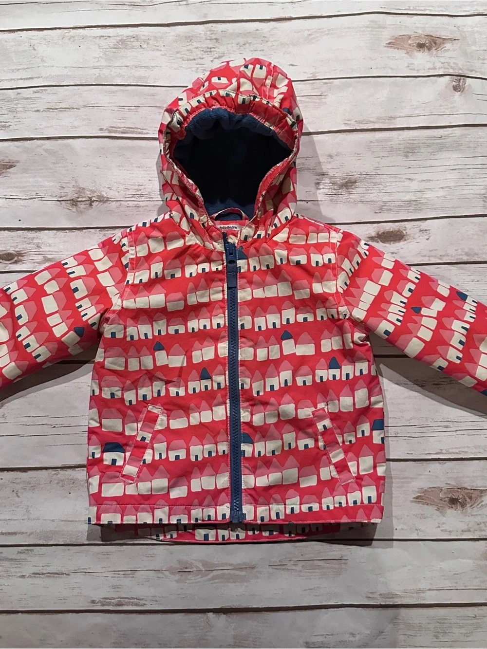 Mini Boden house jacket 12/18 fair for stains